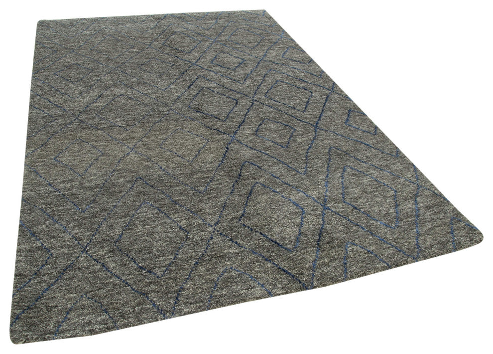 Rug N Carpet - Handmade Decorative 6' 0'' x 9' 0'' Moroccan Area Rug