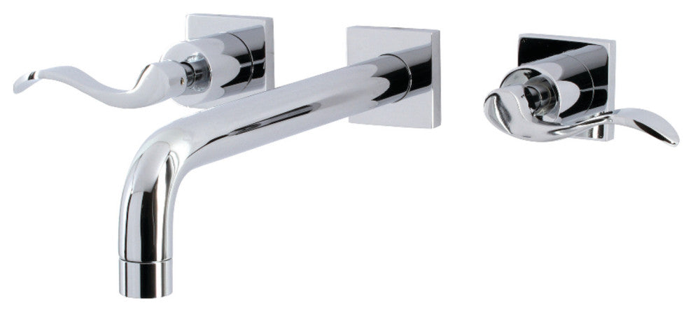 KS6021DFL Wall Mount Tub Faucet, Polished Chrome