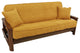 Solid Microsuede Full Futon Cover Set, Lemon