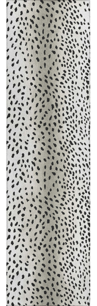 Indoor/Outdoor Mali ML3 Ivory Machine Washable 2'3" x 10' Runner Rug
