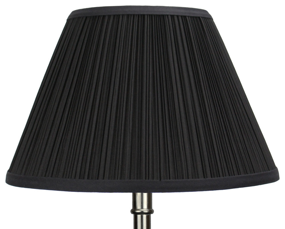 Fenchel Shades 6"x12"x8" Spider Attachment Empire Lamp Shade, Pleated Mushroom B