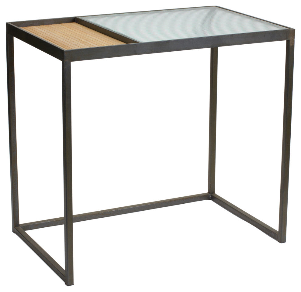 Bamboo Side Table, 2-Piece Set