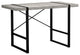 24" Grey Rectangular Computer Desk