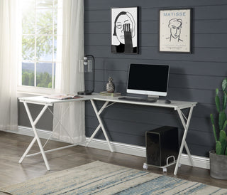 ACME Dazenus Computer Desk, White