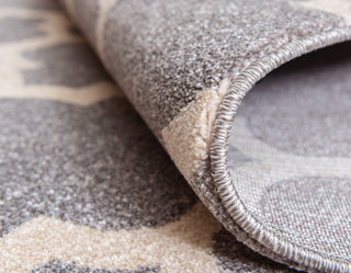 Rug Unique Loom Trellis Gray Rectangular 5' 0 x 8' 0