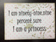 Paisley Mini Canvas, I Am A Princess