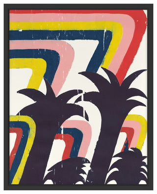 Paradise is Burning Fine Art Print, Black, 36"x29"