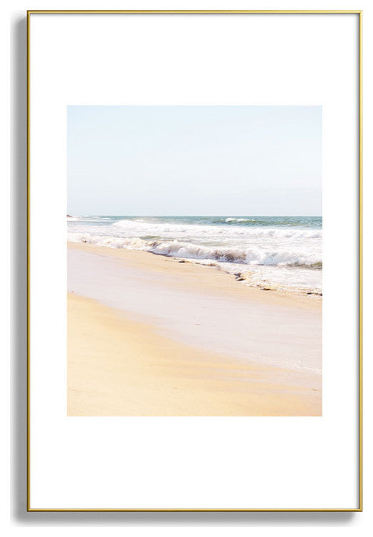 Bree Madden Summer Surf Metal Framed Art Print