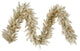 Vickerman K166415Led 9' Champagne Christmas Garland, Warm White Led Lights