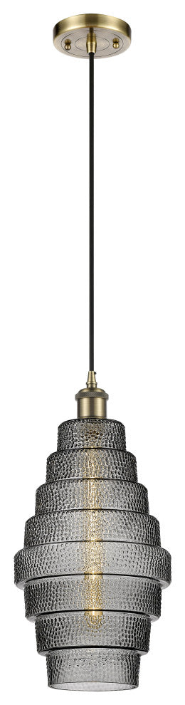 Innovations 516-1P-AB-G673-8-LED 1 Light Mini Pendant, Antique Brass