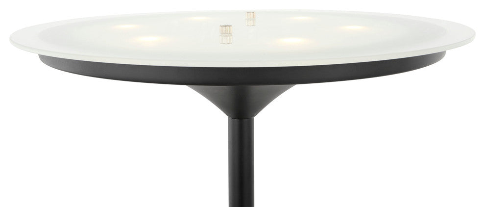 Leipzig LED Torchiere, Museum Black