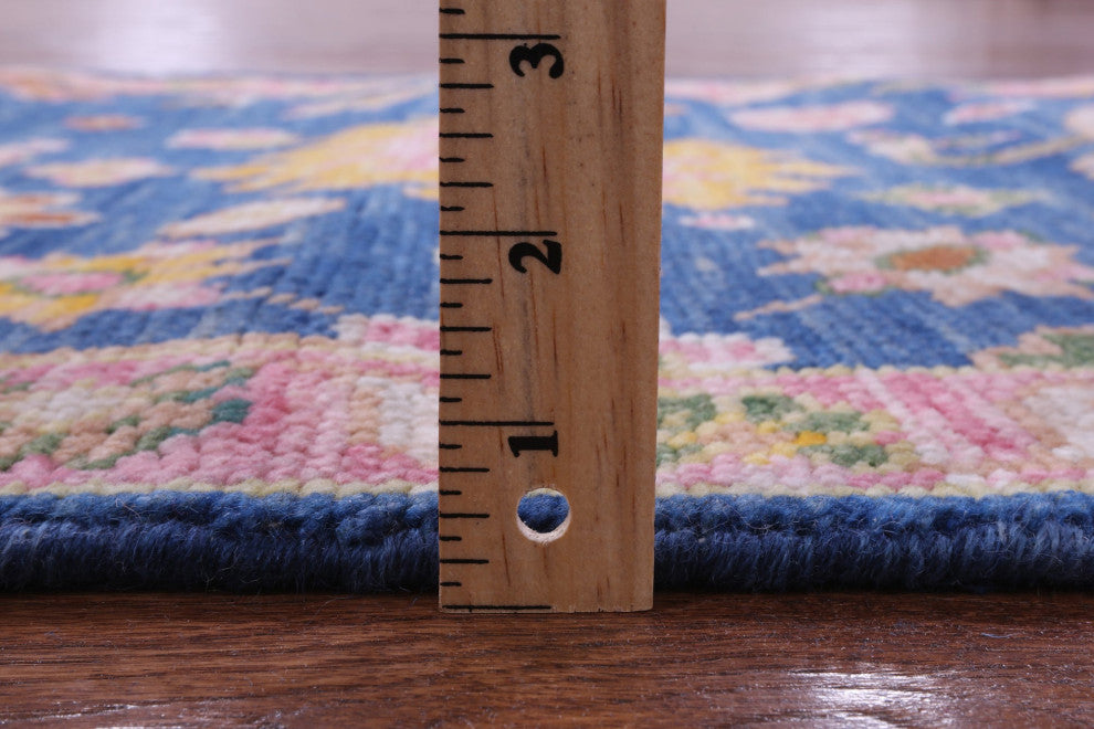 2' 7" X 8' 5" Handmade Turkish Oushak Wool Runner Rug - Q15911