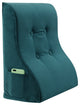 Reading Pillow Bed Foam Wedge Adult for Back Support, Cyan, 24x9x21