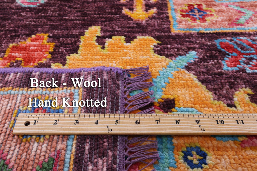 10' 5" X 13' 9" Turkish Oushak Handmade Rug - Q14786