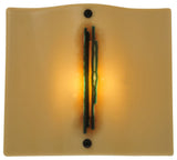 12.25W Metro Fusion Franco's Glass Wall Sconce