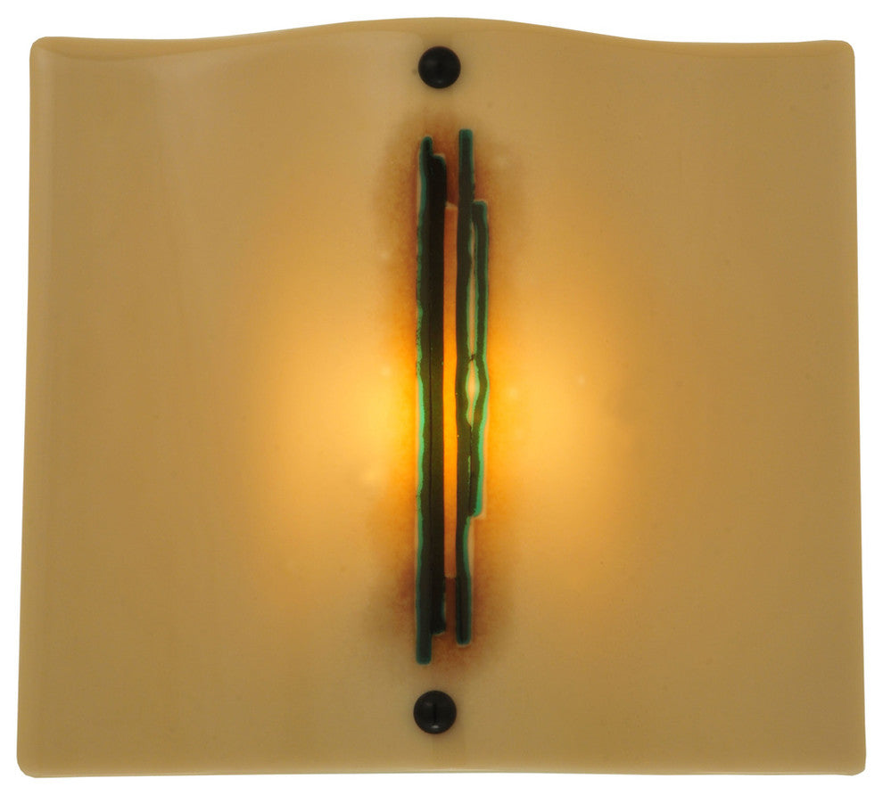 12.25W Metro Fusion Franco's Glass Wall Sconce