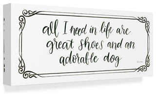 Emily Adams 'Furry Fashion Friends Vi' Canvas Art, 47"x20"