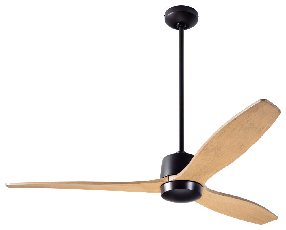 Arbor Fan, Dark Bronze, 54" Maple Blades, No Light, Wall/Remote Control