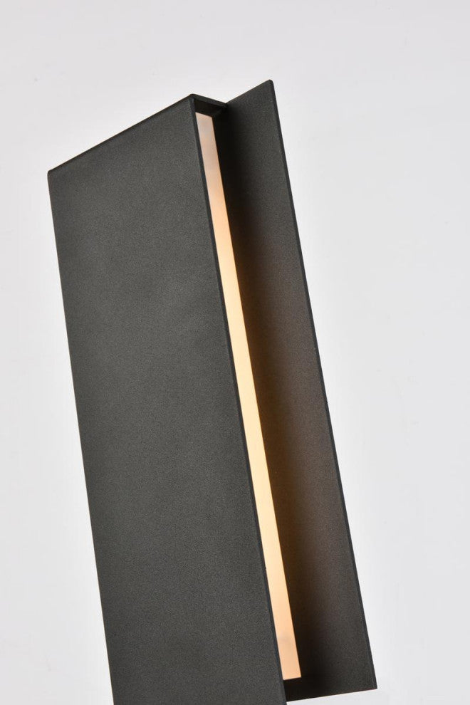 Trendy Fare LED Wall Sconce  (Black)