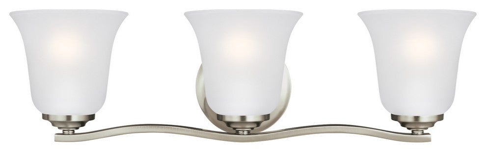 Emmons 3-Light Wall / Bath, Brushed Nickel