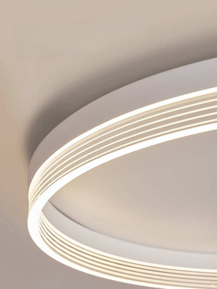 Weggis | Modern LED Minimalist Circle Shaped Ceiling Lamp, White