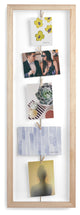 Clothesline Flip Photo Display, Natural