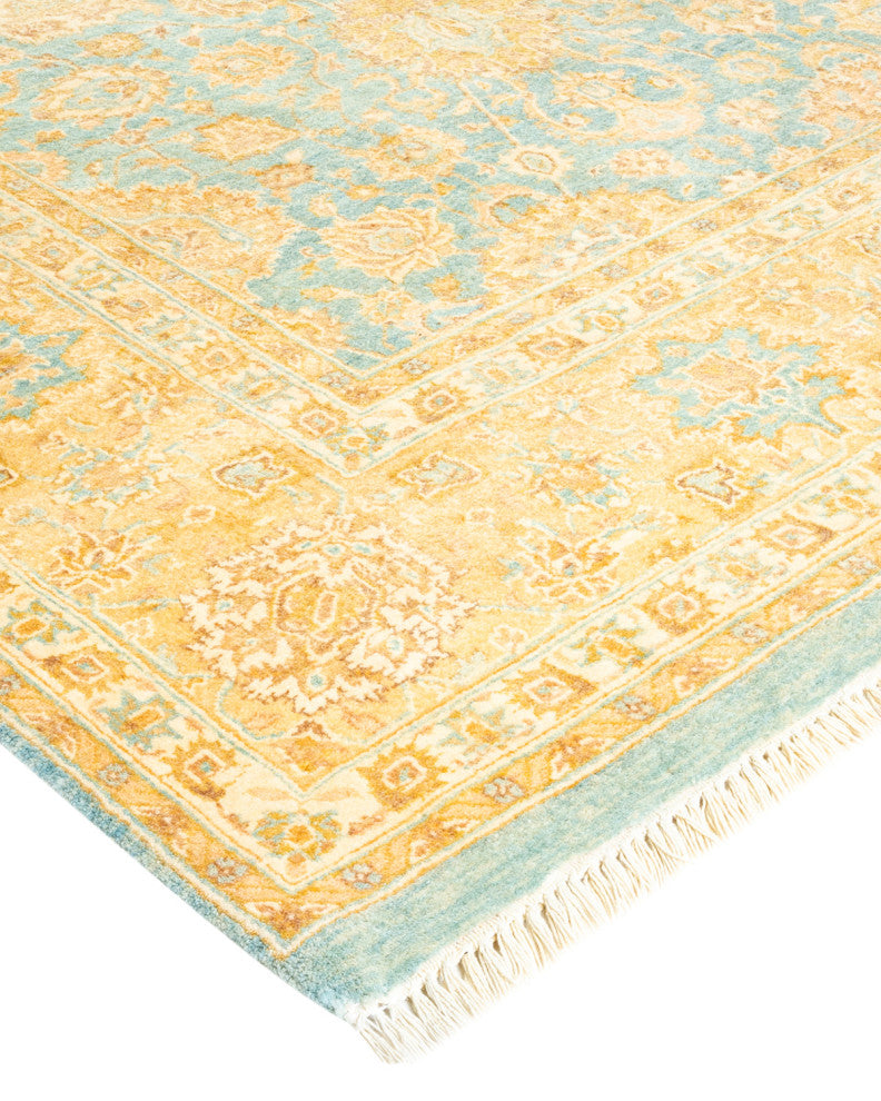 Patel One-of-a-Kind Hand-Knotted Area Rug Light Blue, 6'1"x8'10"