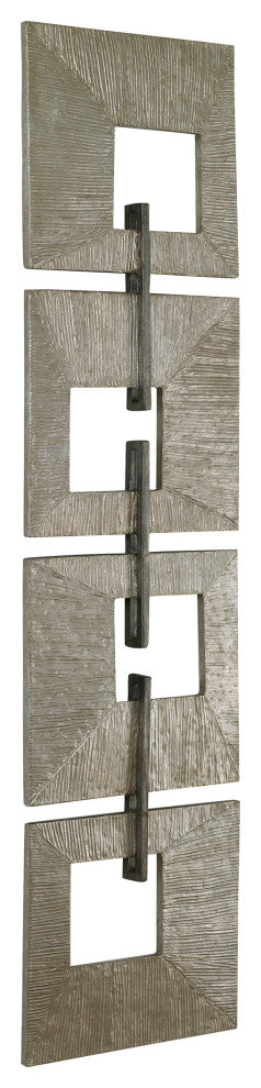 Uttermost Linked Champagne Metal Wall Decor