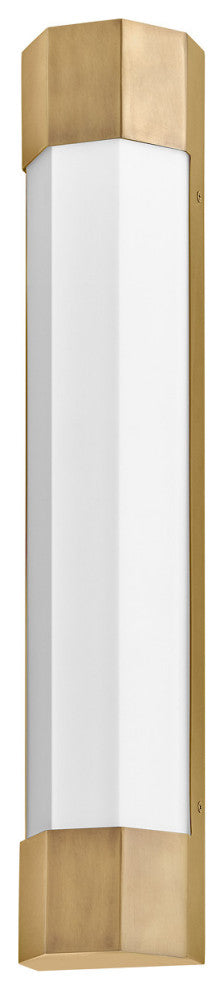 Hinkley Facet Large Sconce, Heritage Brass