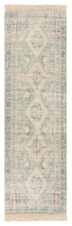 Surya Zainab ZAI-2316 5'x7'6" Rug, Sage/Dark Green/Lime/Pale Pink/Khaki/White