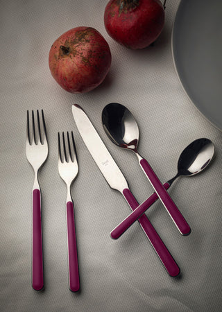 Fantasia Flatware Set, Light Mauve, 5 Pcs.