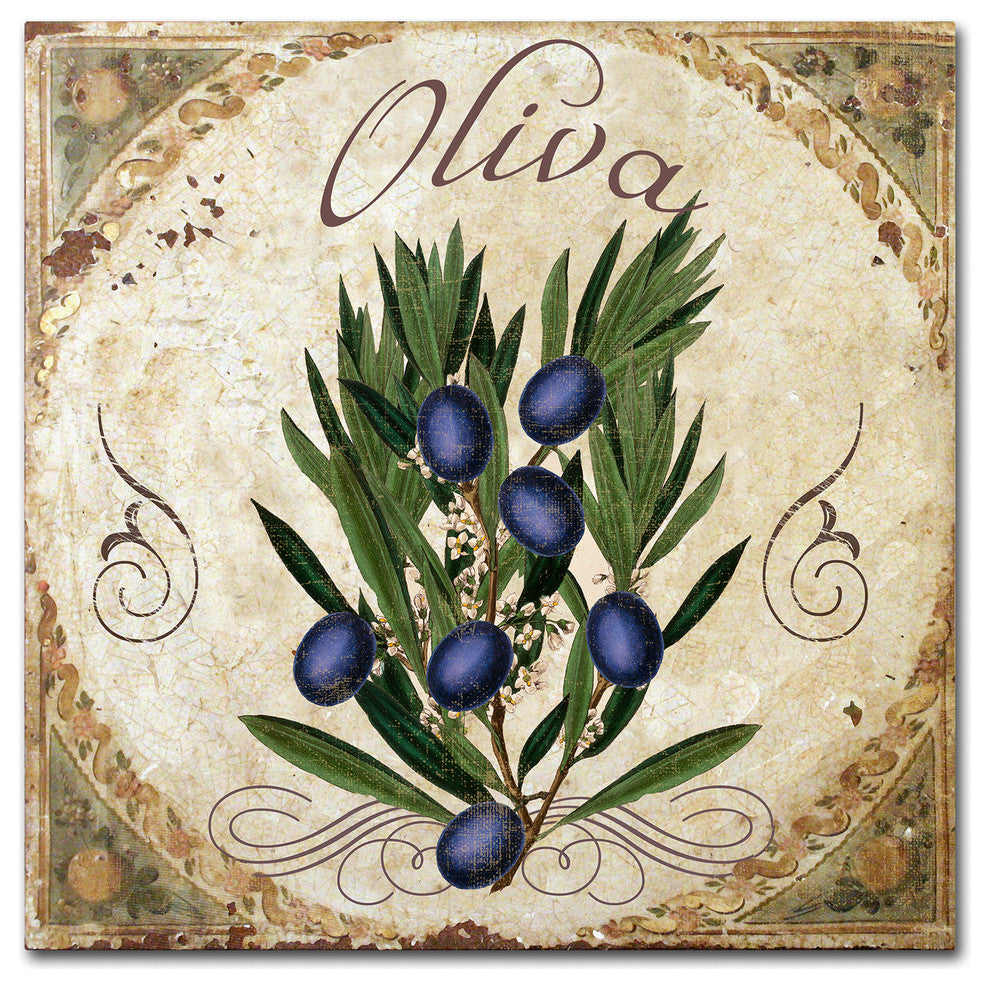 Color Bakery 'Mangia V' Canvas Art, 24"x24"