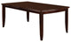 Benzara BM169030 Transitional Dining Table, Espresso Brown