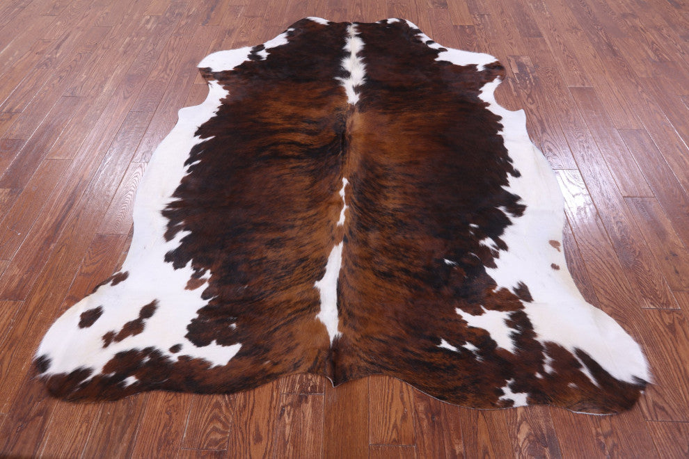 Brindle Natural Cowhide Rug 7' 4" X 6' 1" C2374
