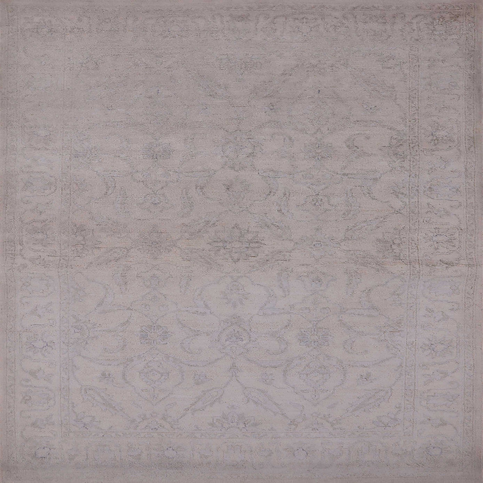 Ahgly Company Indoor Square Mid-Century Modern Area Rugs, 4' Square
