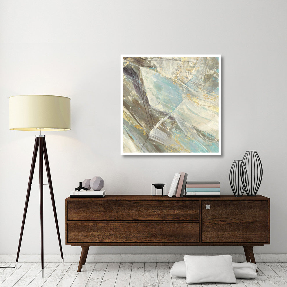 "Blue Water I" Digital Paper Print by Albena Hristova, 42"x42"