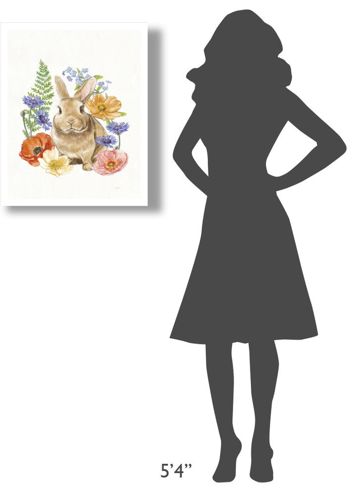 "Sunny Bunny II FB" Digital Paper Print by Mary Urban, 22"x26"