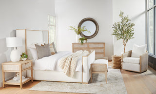 McGuire Swivel Club Chair