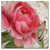 Color Bakery 'Apricot Peonies II' Canvas Art, 24"x24"