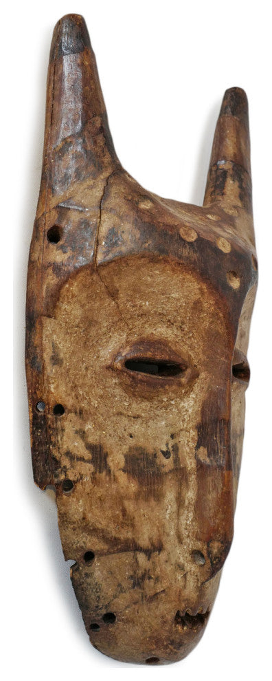 Consigned Old Lega Horn Mask
