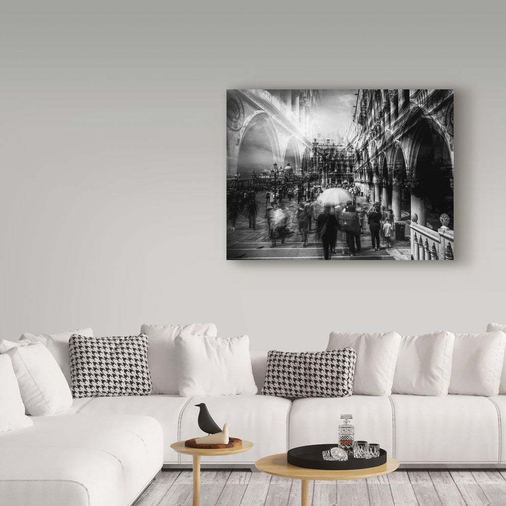 Carmine Chiriaco 'The Tourists' Canvas Art, 47"x35"