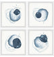 Bottom Border Quadriptych, Set of 4, 24x24 Panels