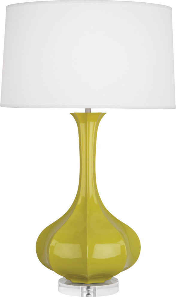 Robert Abbey RA-CI996 1-Light Table Lamp, Pike