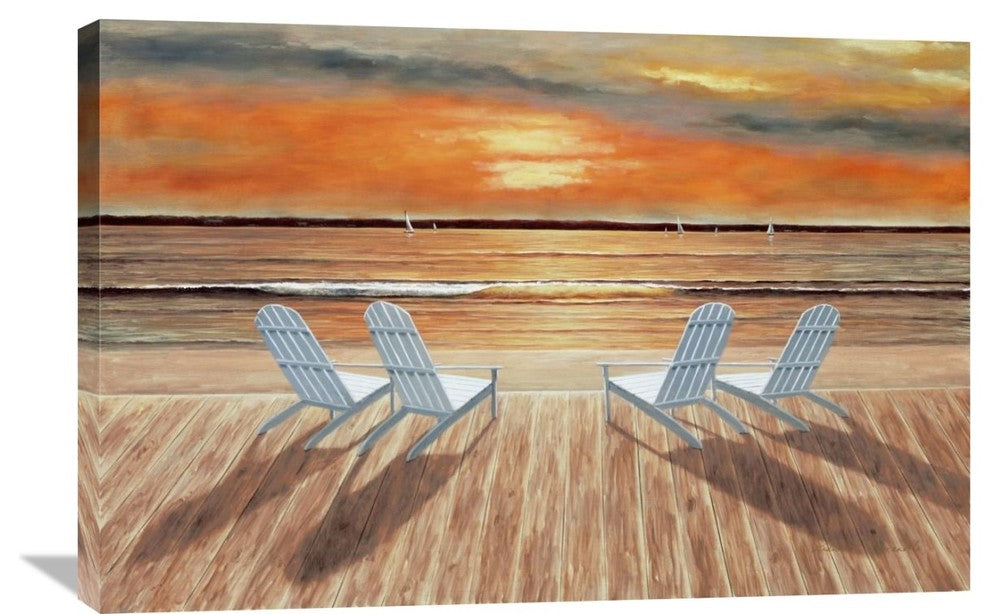 "Sunset for Four" Artwork, 36" x 24"