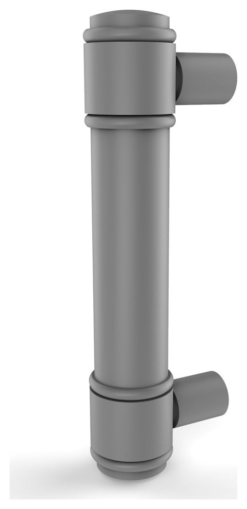 3" Cabinet Pull, Matte Gray