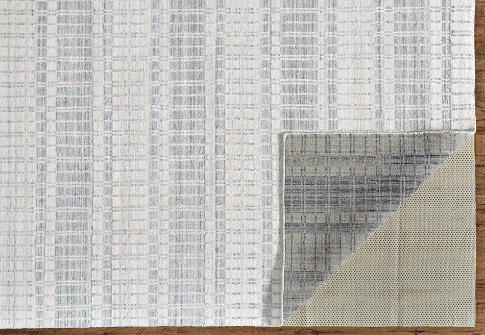 Weave & Wander Odami Rug, Light Blue, 7'3"x9'3"