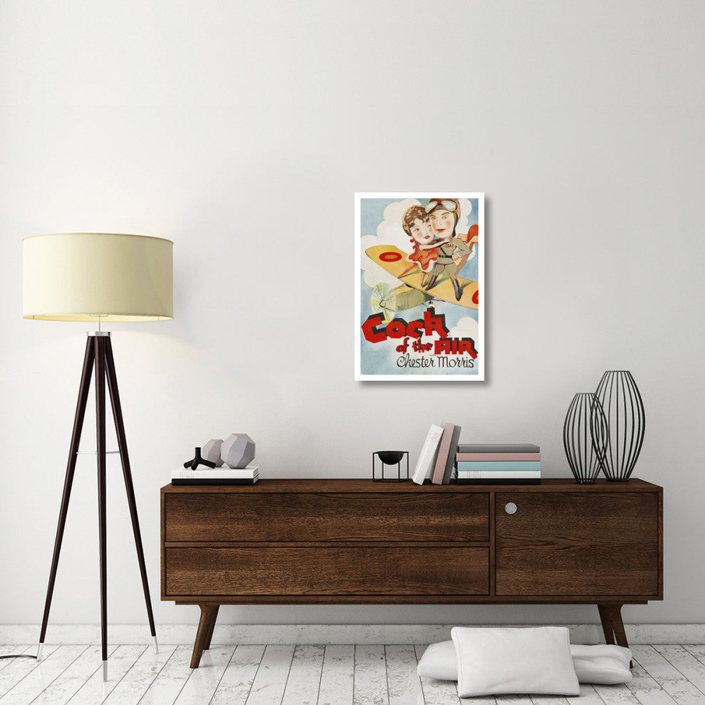 "Vintage Film Posters: Cock of the Air" Paper Art, 22"x32"