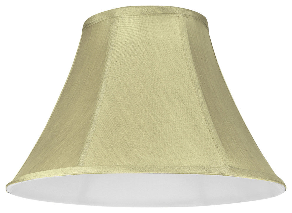 58002 Bell Shape UNO Construction Lamp Shade in Beige, 13" Wide, 6"x13"x9"