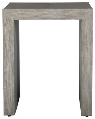 Aerina Modern Gray End Table