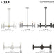 Livex Lighting White 5-Light Chandelier